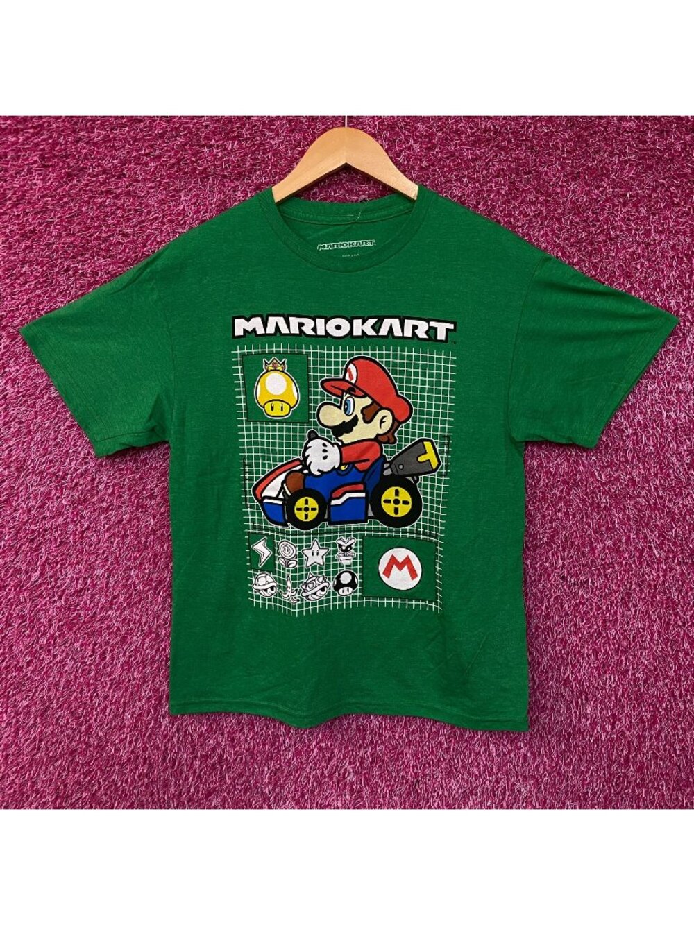 Nintendo Mario Kart Racing Graphic T-Shirt XL